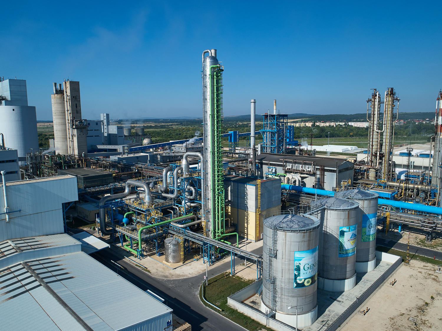 Nitrogénművek stellt vorübergehend seine Ammoniakproduktion ein